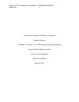 Examining the impact of presenteeism in policing