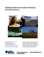 Building resilient communities workshop