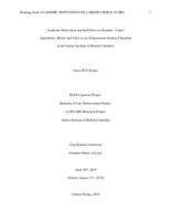 Academic motivation and the effects on students’ career aspirations: before and after a law enforcement studies education at the