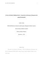No one left behind: building inclusive, community-led emergency management for ageing demographics