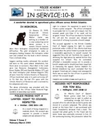 In service: 10-8 Vol.3: Iss.2, 2003
