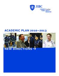 Academic plan 2010-2013