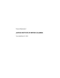 Financial statement 2014