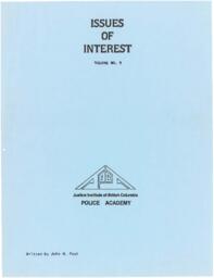 Issues of interest Vol.9, November 1982