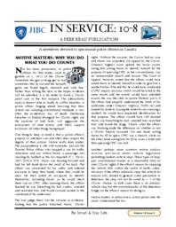 In service: 10-8 Vol.10: Iss.5, 2010
