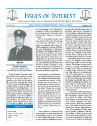 Issues of interest Vol. 48, No. 1, January 1997