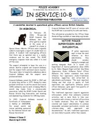In service: 10-8 Vol.4: Iss.2, 2004