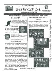 In service: 10-8 Vol.8: Iss.5, 2008