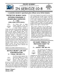 In service: 10-8 Vol.2: Iss.1, 2002