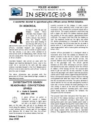 In service: 10-8 Vol.2: Iss.6, 2002