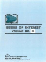 Issues of interest Vol.32, October 1988