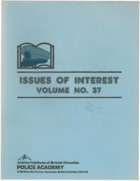 Issues of interest Vol. 37, November 1990