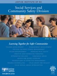 Social services and community safety division calendar January to July 2003