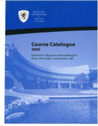 Justice Institute of British Columbia catalogue 2005