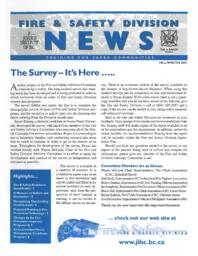 Fire & safety division news fall/winter 2001