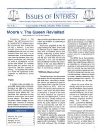 Issues of interest Vol. 48, No. 2, April 1997