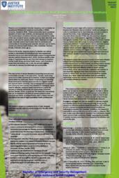 Effective evidence-based post disaster recovery interventions