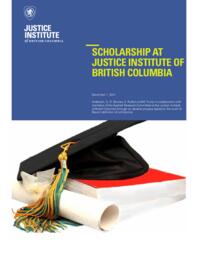 Scholarship at Justice Institute of British Columbia