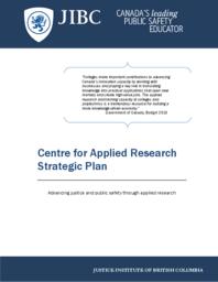 Centre for Applied Research strategic plan 2012-2017