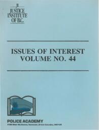 Issues of interest Vol. 44, January 1994