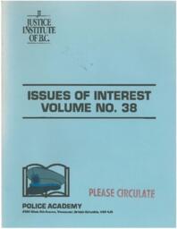 Issues of interest Vol. 38, May 1991