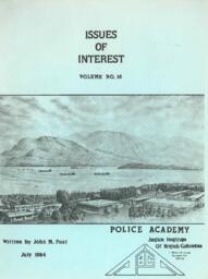 Issues of interest Vol.16, July 1984