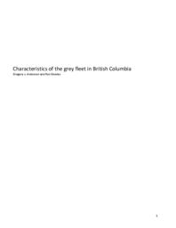 Characteristics of the grey fleet in British Columbia