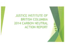 2014 carbon neutral action report