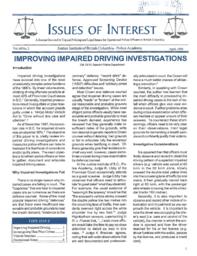 Issues of interest Vol. 49, No. 2, April 1998