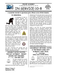 In service: 10-8 Vol.2: Iss.9, 2002