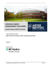 Strategic energy management plan (SEMP) March 2020