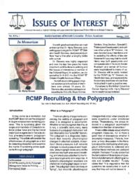Issues of interest Vol. 50, No. 1, January 1999
