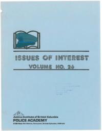 Issues of interest Vol. 26, December 1986