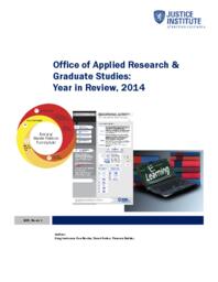 Office of Applied Research & Graduate Studies year in review 2014