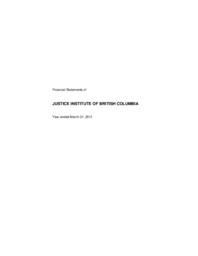 Financial statement 2011