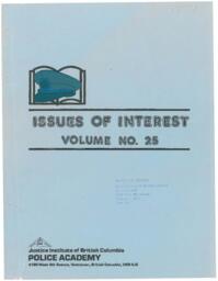 Issues of interest Vol. 25, December 1986