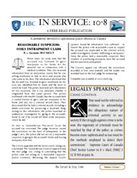 In service: 10-8 Vol.12: Iss.1, 2012
