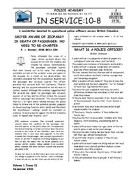 In service: 10-8 Vol.1: Iss.11, 2001