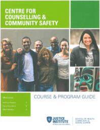 Centre for counseling & community safety course & program guide