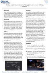 The use and implementation of body worn cameras in policing