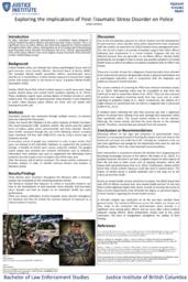 Exploring the implications of post-traumatic stress disorder on police