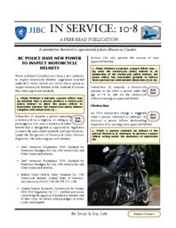 In service: 10-8 Vol.12: Iss.3, 2012