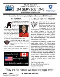 In service: 10-8 Vol.7: Iss.6, 2007