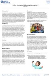 Police strategies addressing Generation Z