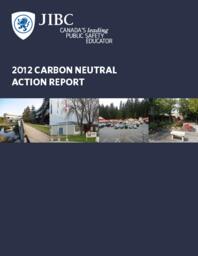 2012 carbon neutral action report