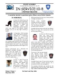 In service: 10-8 Vol.6: Iss.3, 2006