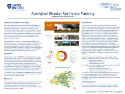 Aboriginal disaster resilience planning