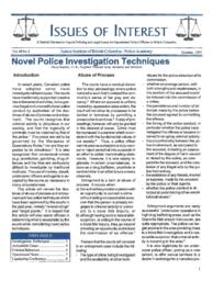 Issues of interest Vol. 48, No. 4, October 1997