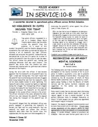 In service: 10-8 Vol.1: Iss.12, 2001