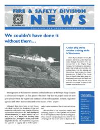Fire & safety division news September 1999